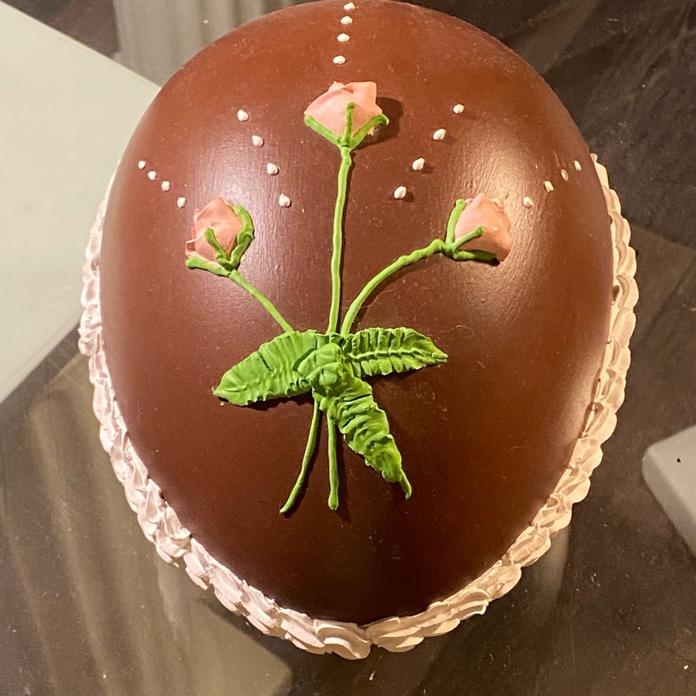 Hand painted Easter egg ornament